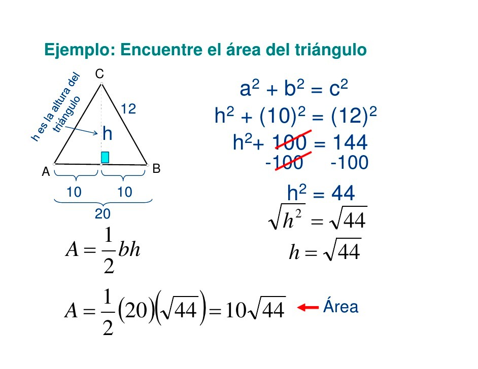 Ejemplos Teorema De Pitagoras Images